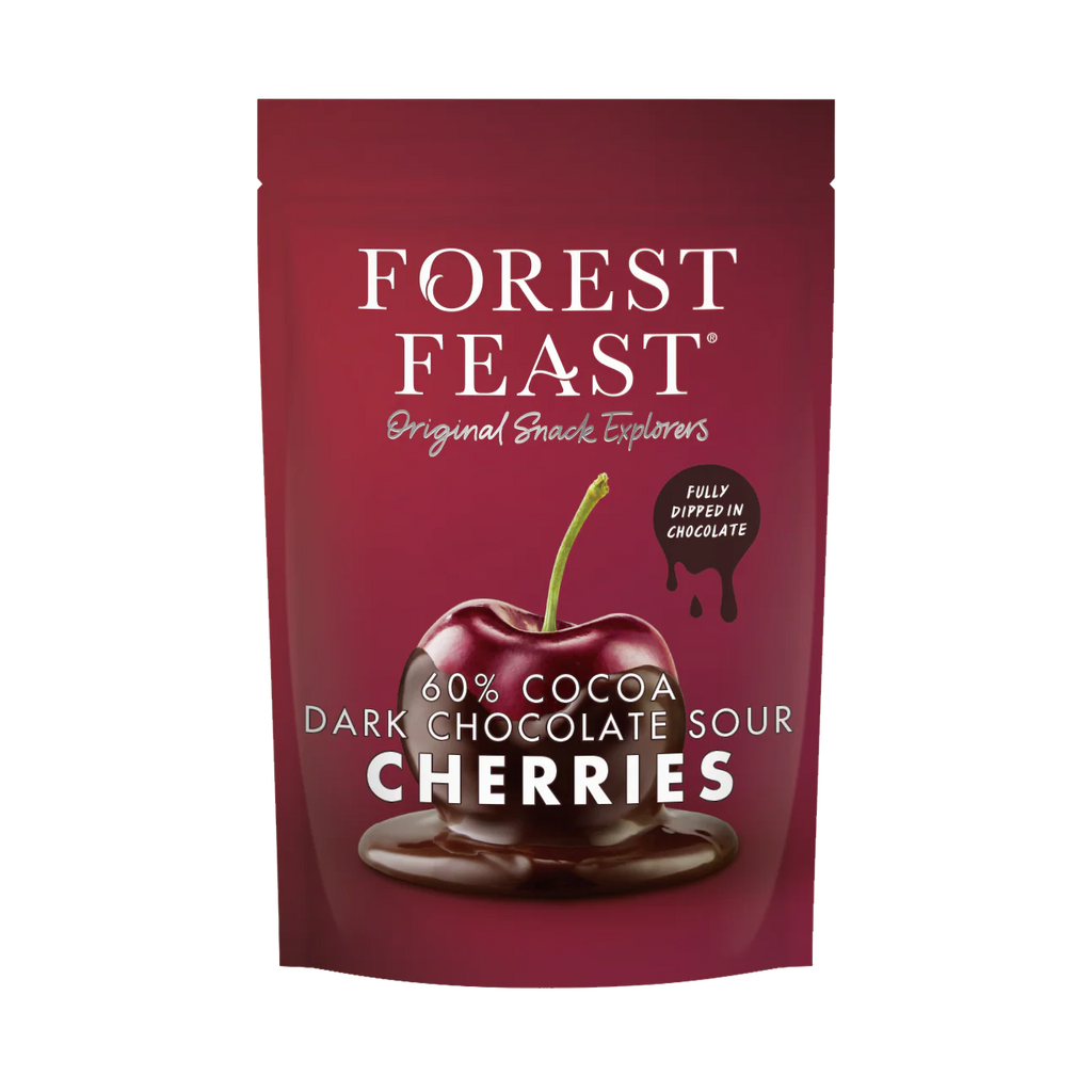 Forest Feast - Dark Chocolate Sour Cherries 120g
