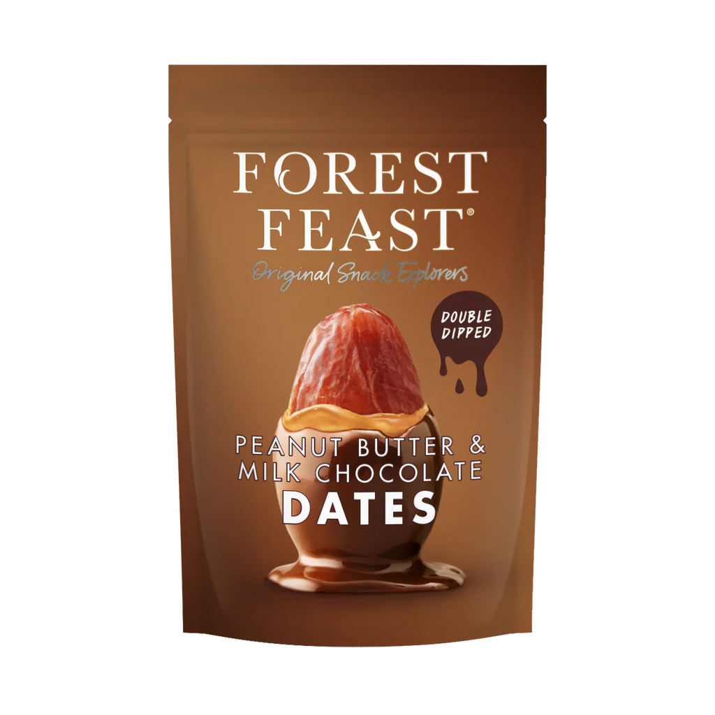 Forest Feast Peanut Butter & Milk Chocolate Dates 140g