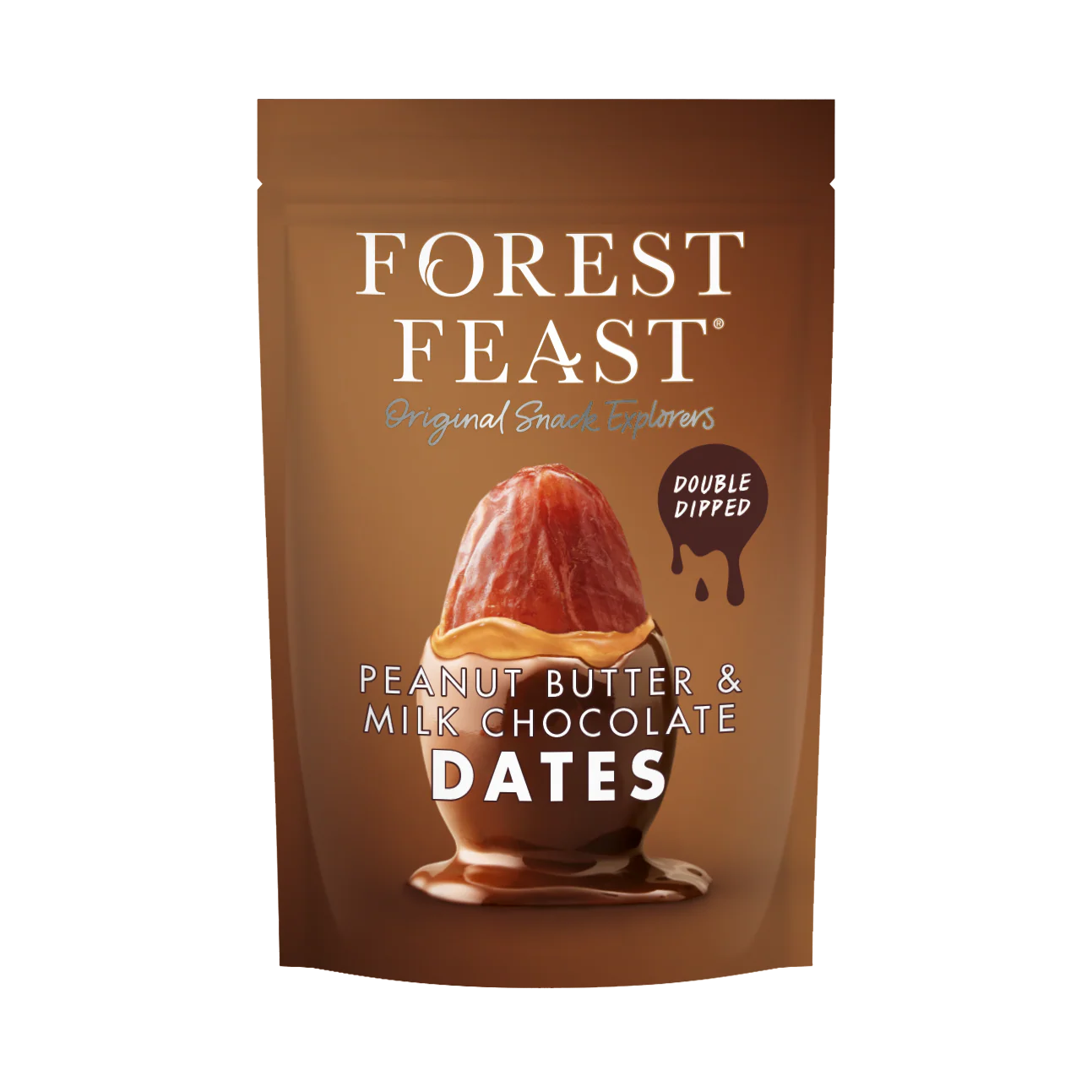 Forest Feast Peanut Butter & Milk Chocolate Dates 140g