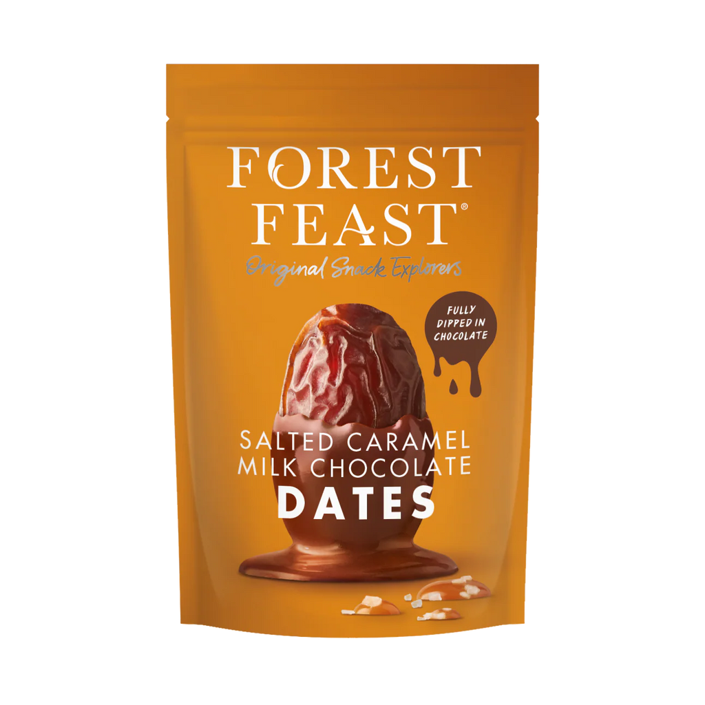 Forest Feast Salted Caramel Milk Chocolate Dates 140g