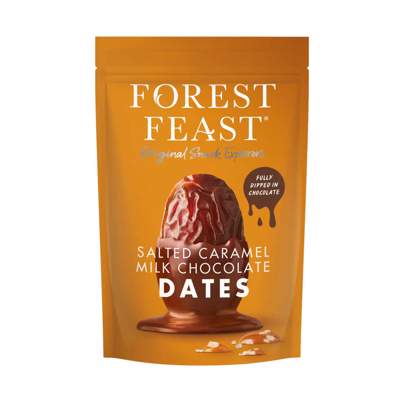 Forest Feast Salted Caramel Milk Chocolate Dates 140g