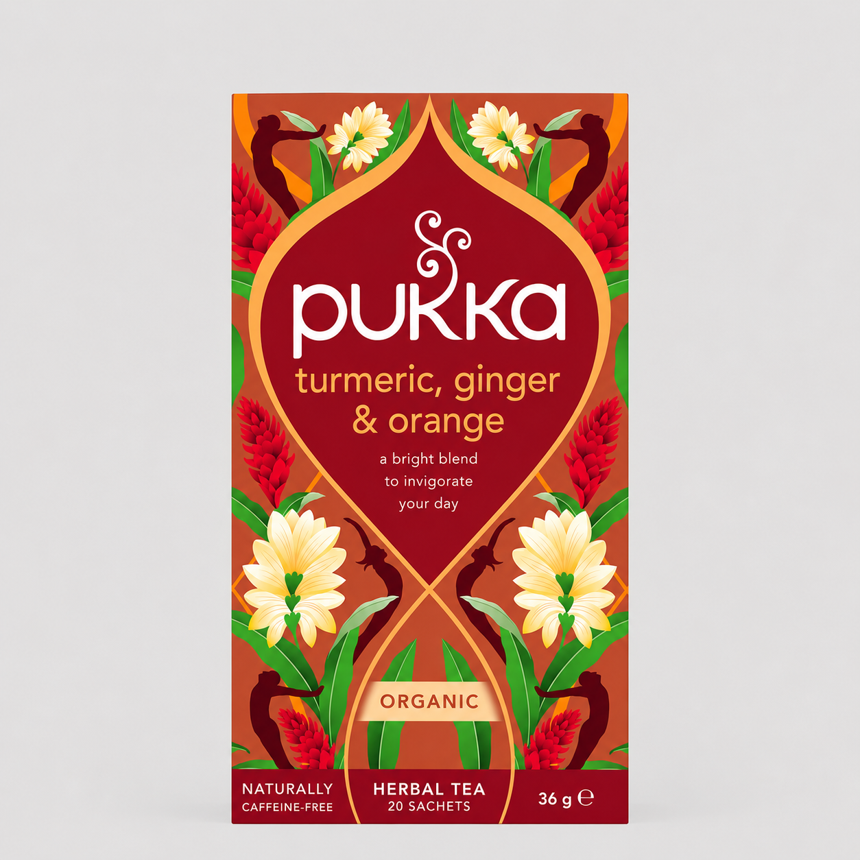 Pukka Organic Tea  - Turmeric, Ginger & Orange