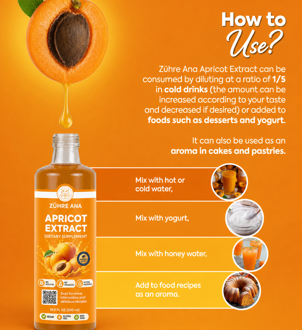 Apricot Extract - 640g