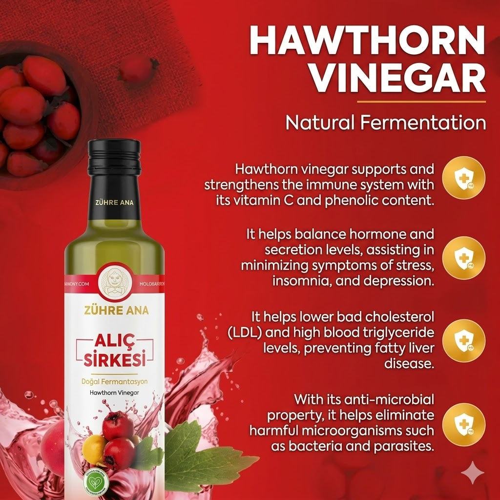 Hawthorn Vinegar - 500ml