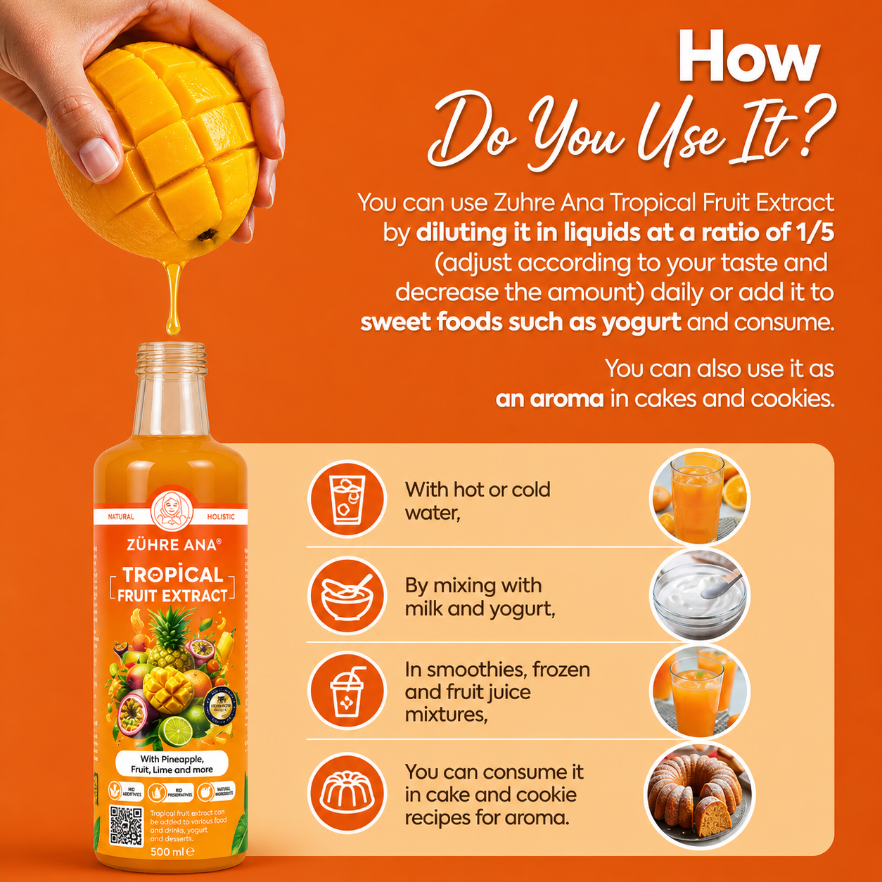 Tropical Fruit Extract - 640g